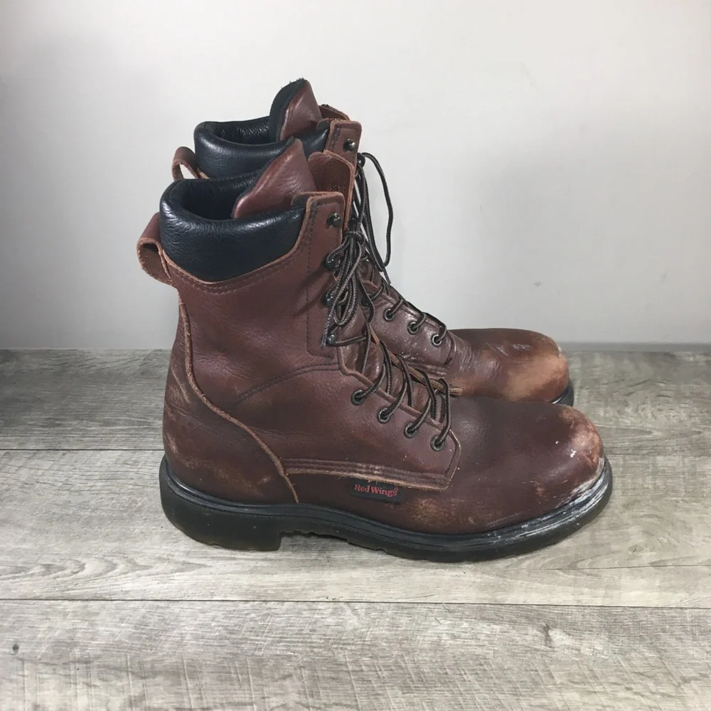 Red Wing Supersole 2.0 Mens Leather 2408 Steel Toe Waterproof Artsy Boots 10.5